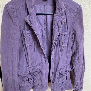 Sundance Purple Corduroy Jacket